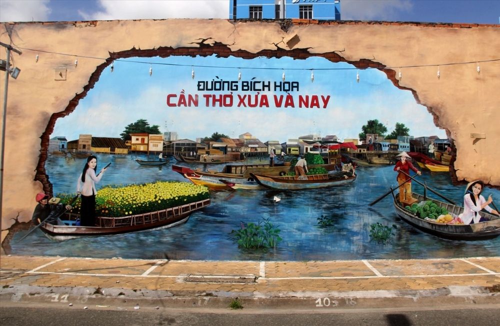 Kinh nghiệm check-in Con đường bích họa Cần Thơ siêu độc đáo 3