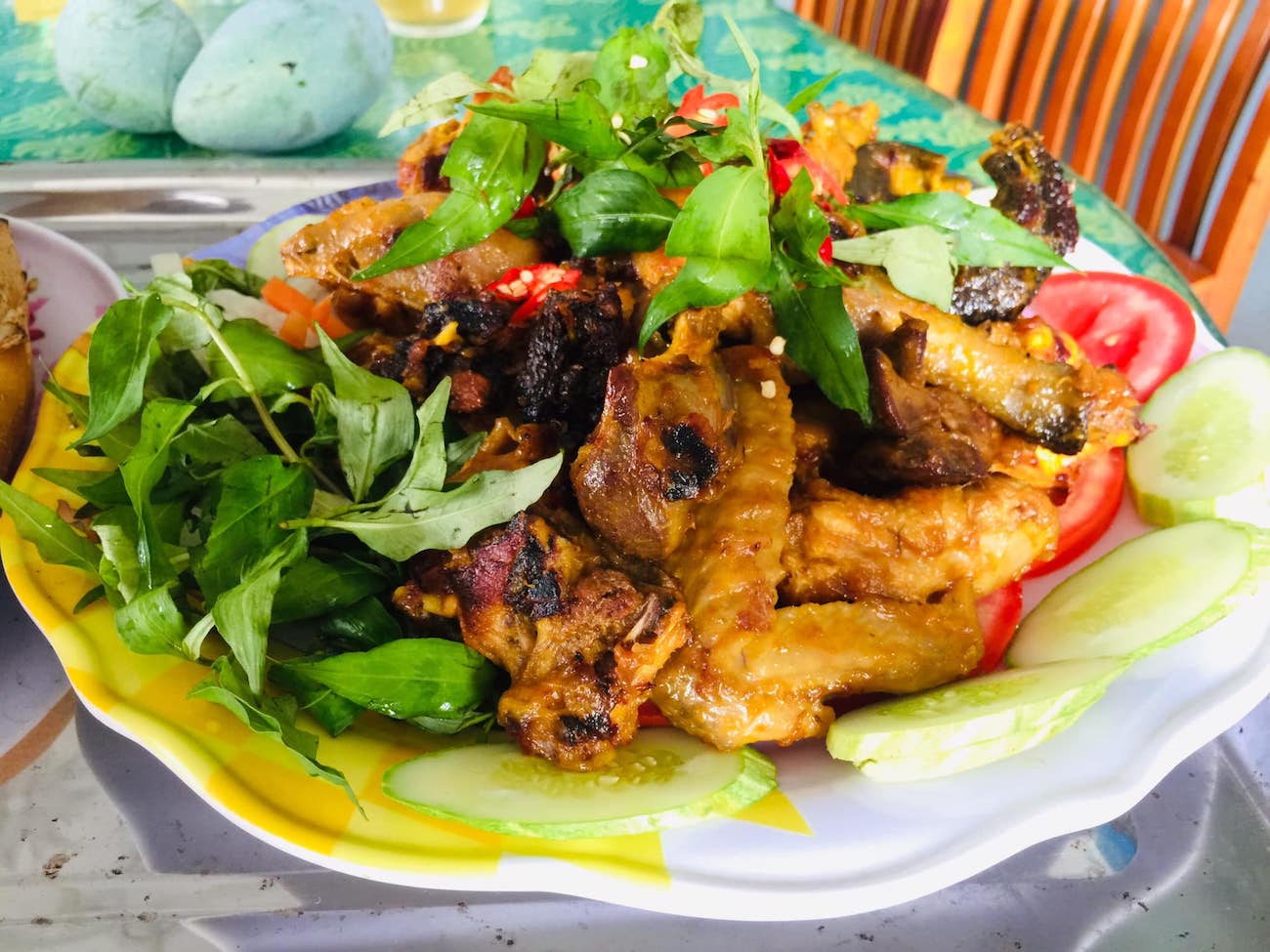 Ăn ngay gà nướng sầu riêng thơm phức khi đến du lịch Bình Dương 5