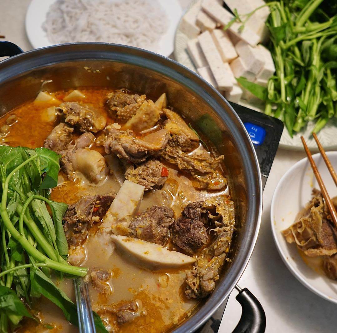Thưởng thức Lẩu vịt nấu chao Cần Thơ ngon quên lối về 6
