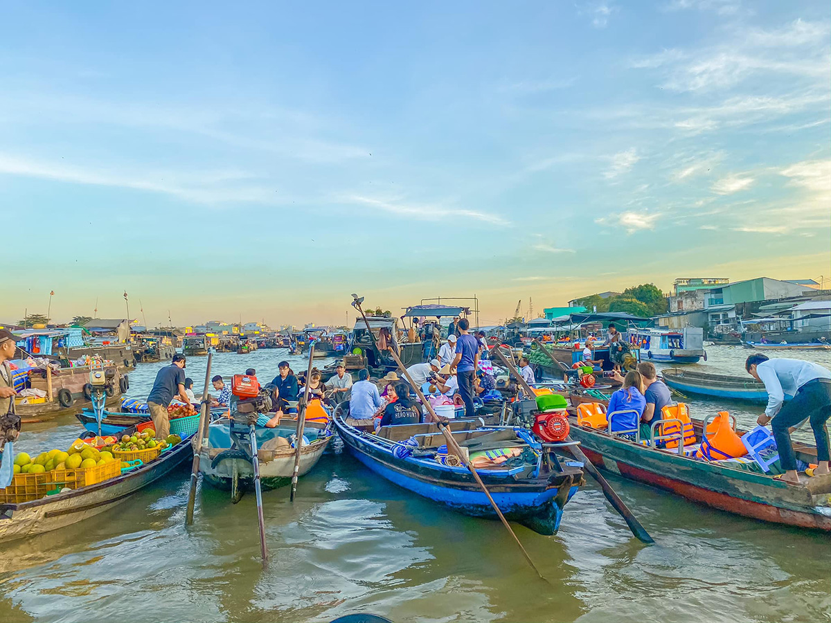 Kinh nghiệm đi chợ nổi Cái Răng Cần thơ chi tiết 4