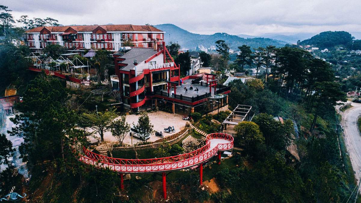 Cổng trời Đà Lạt - Di Linh View - Quán cà phê thơ mộng tựa sợi dây nối liền trời đất 3