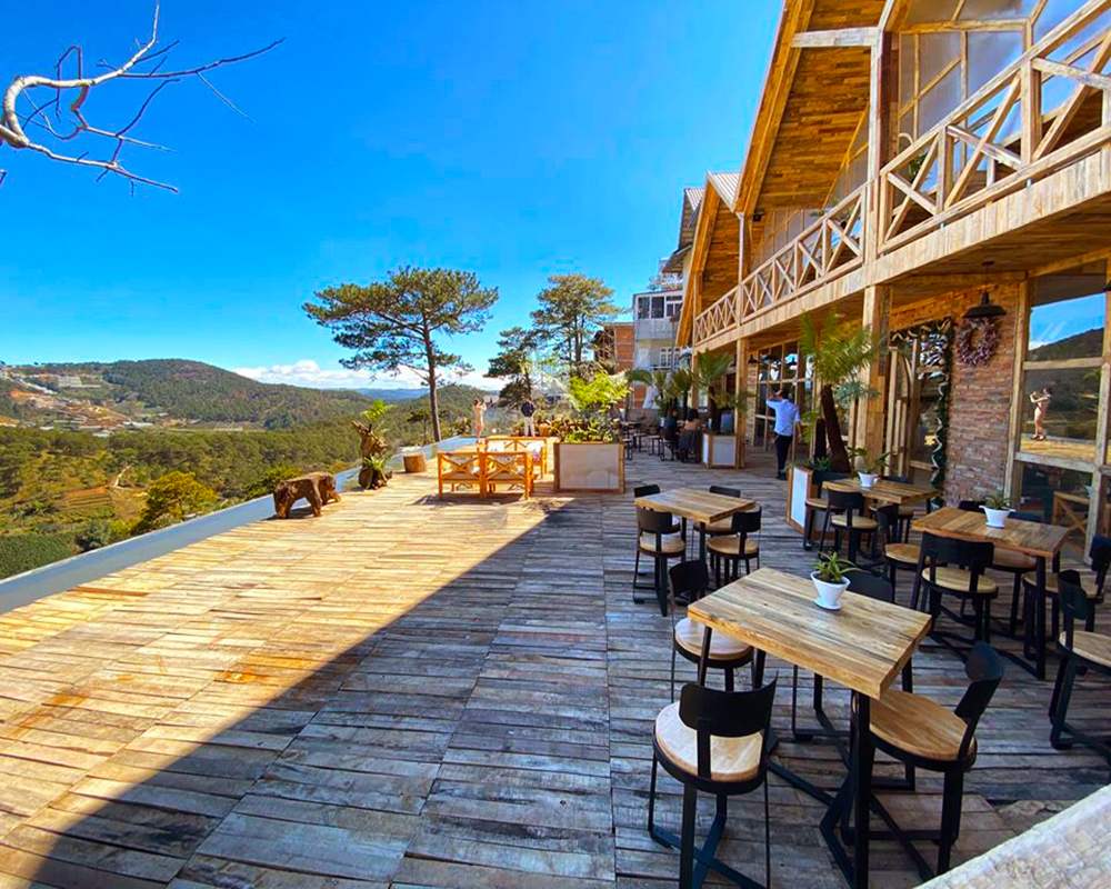Đến Đà Lạt Mountain View coffee trải nghiệm không gian Bắc Âu bên núi đồi mộng mơ 2