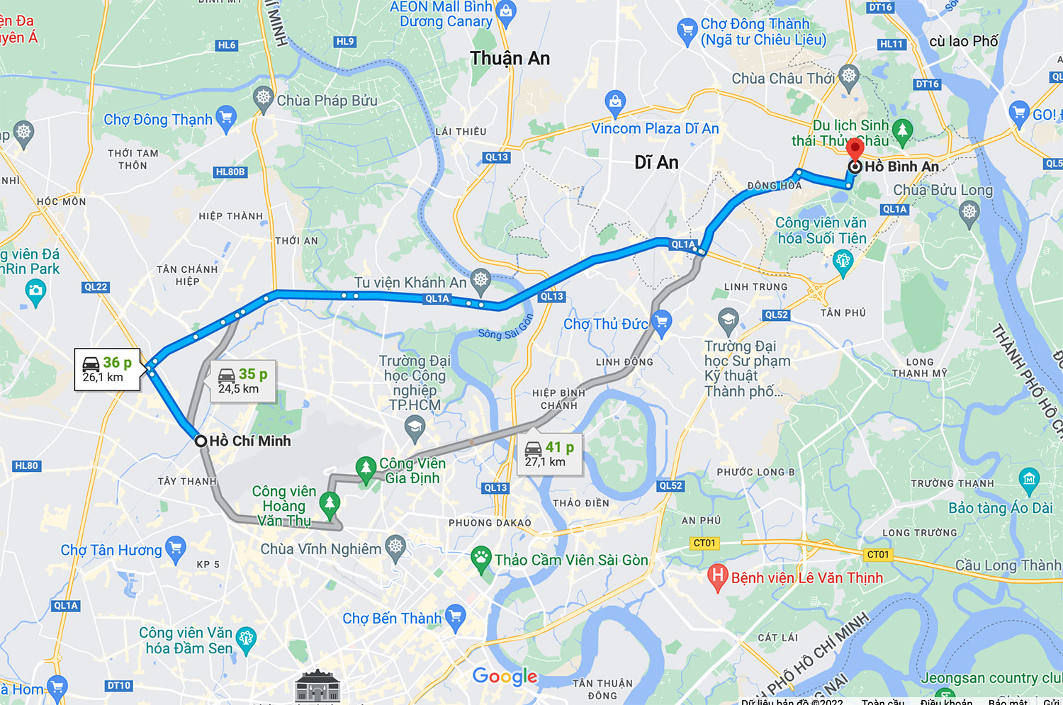 Đến Hồ Bình An khám phá vẻ đẹp siêu thực giữa lòng thành phố 3