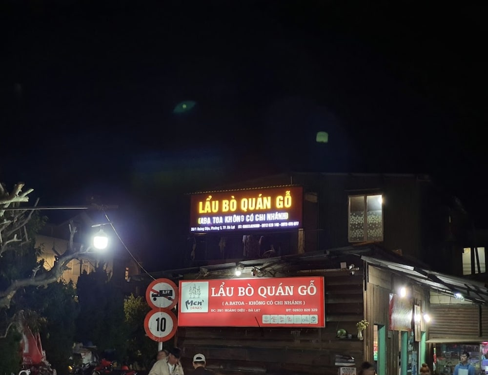 Mời bạn vào team Chiasene.com để cùng đi ăn quán lẩu bò Ba Toa Nhà Gỗ nức tiếng Đà Lạt 4