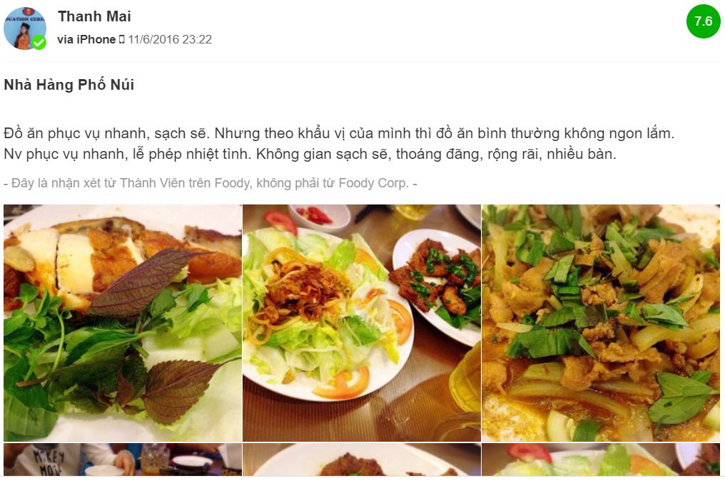 Nhà hàng Phố Núi - Nơi trải nghiệm mỹ vị xứ Sương Mù 8