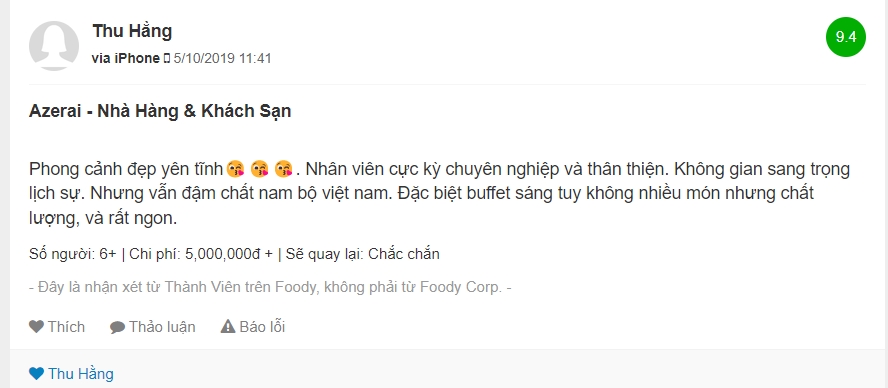 Một thoáng bình yên tại nhà hàng The Café Resort Azerai Cần Thơ 10