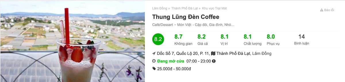 Ngắm hoa đèn nở vàng ươm lãng mạn tại Coffee Thung Lũng Đèn Đà Lạt 12