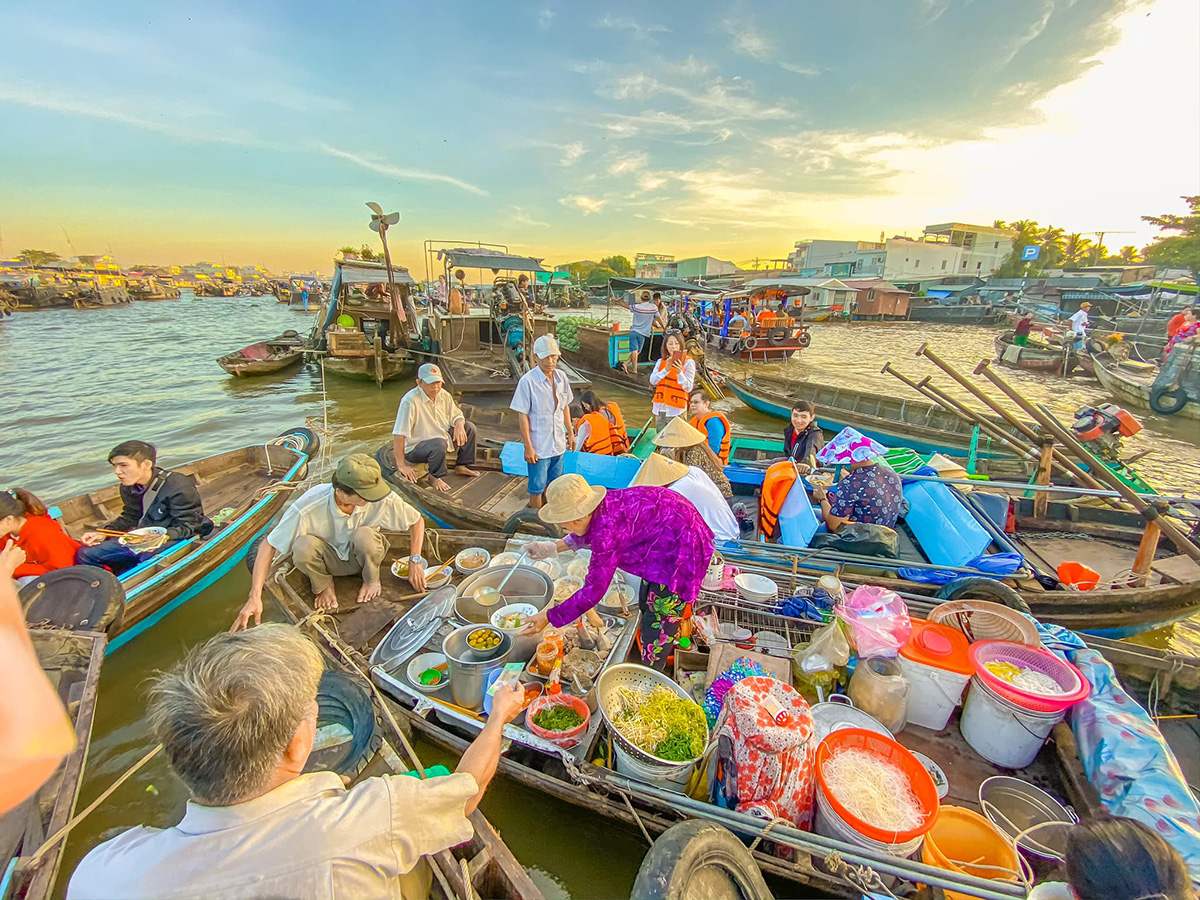 Kinh nghiệm đi chợ nổi Cái Răng Cần thơ chi tiết 7