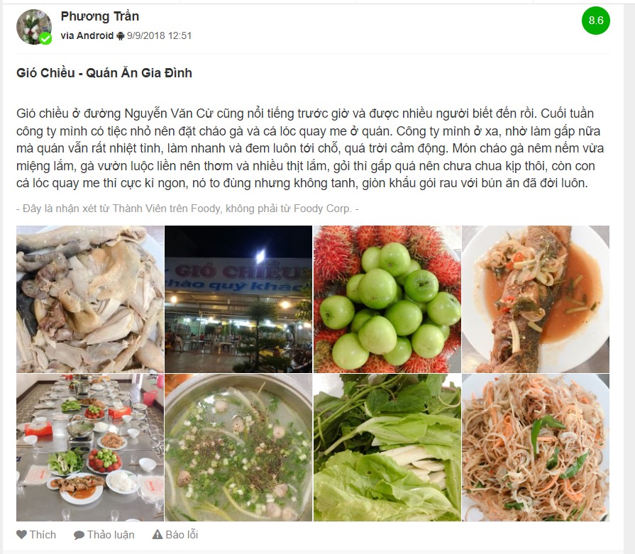 Nhà hàng Gió Chiều Cần Thơ với những món ăn dân dã siêu hấp dẫn 7