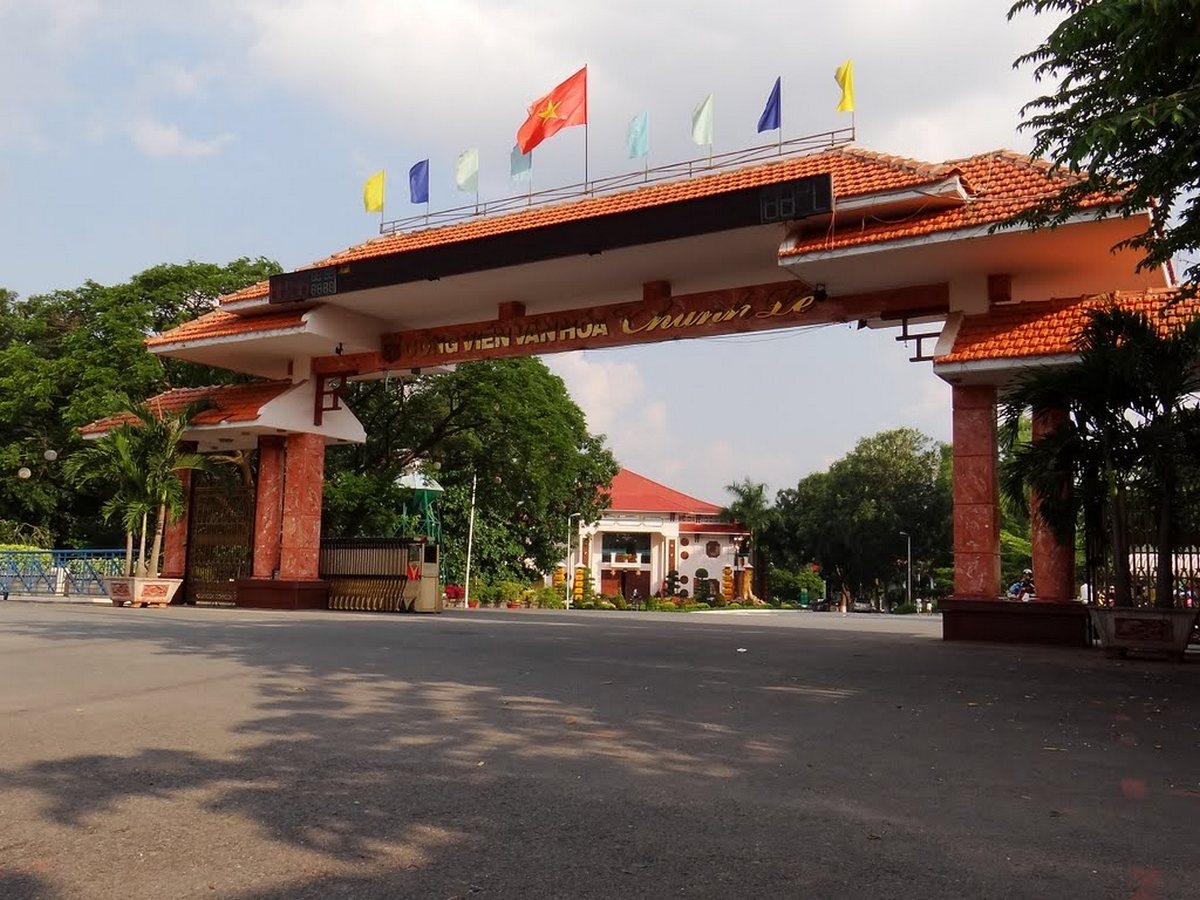 Dừng chân tại Công viên nước Thanh Lễ độc đáo ở Bình Dương 2