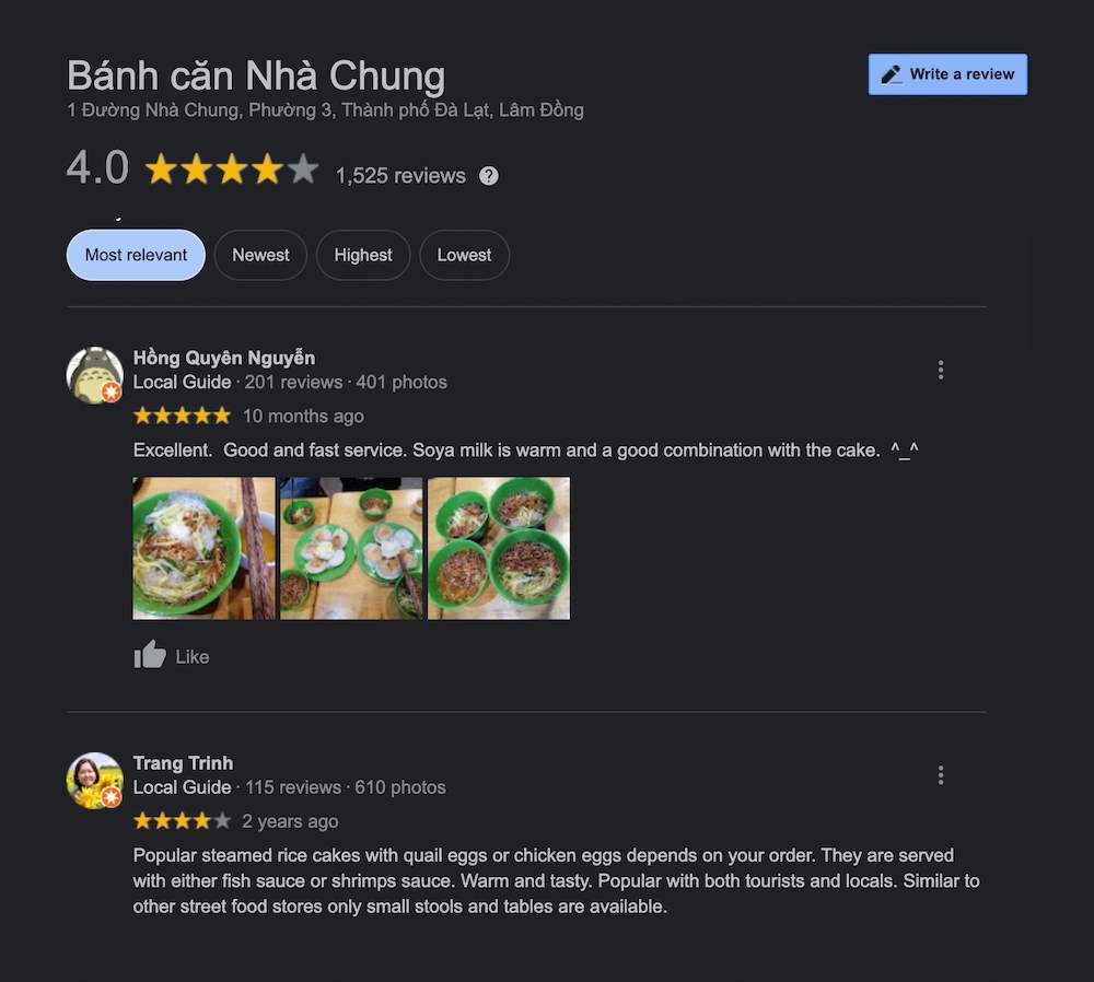 Quán bánh căn Nhà Chung – Chỉ có trứng và bột nhúng nước mắm nhưng lại cuốn hút lạ kỳ 10