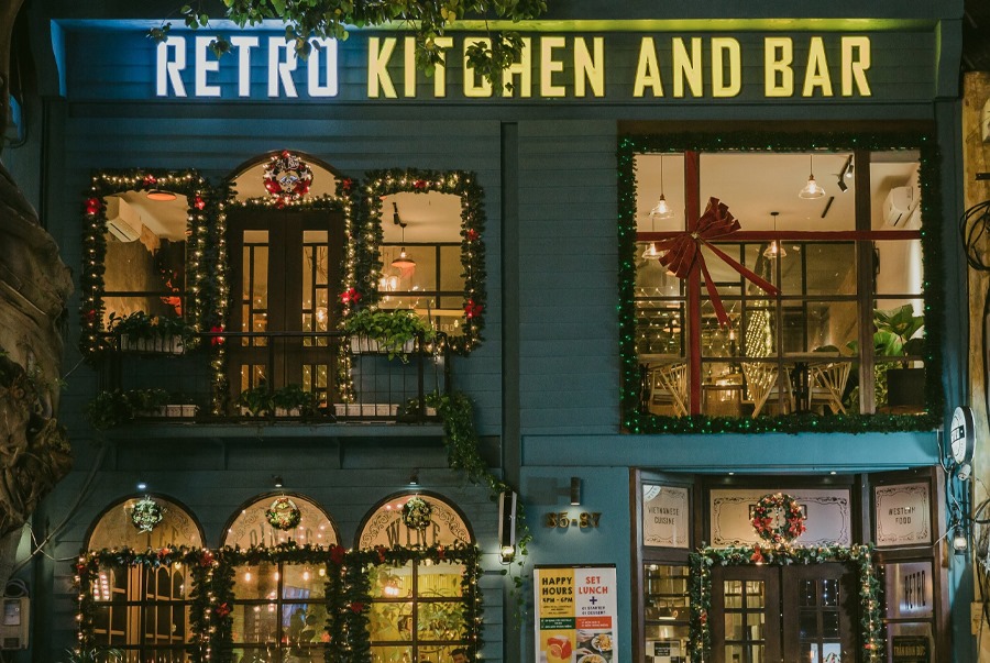 Retro Kitchen and Bar Da Nang - Kiến trúc Châu Âu giữa lòng Đà Nẵng 2