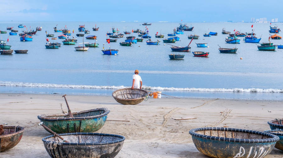 Đến Mũi Nghê Đà Nẵng hòa mình vào nhịp sống của người dân làng chài 7