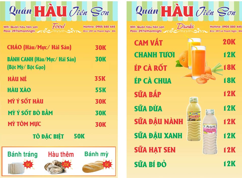 Quán Hàu Tiên Sơn -Thưởng thức đặc sản hàu thứ thiệt ngay Đà Nẵng 8