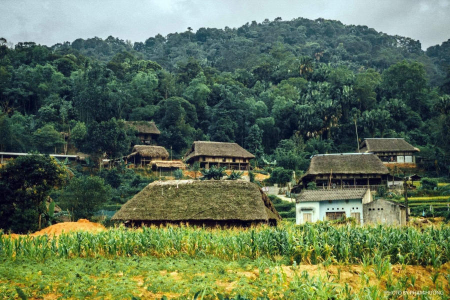 Làng quê Hà Giang yên bình vào mỗi buổi chiều trên cao nguyên đá 10