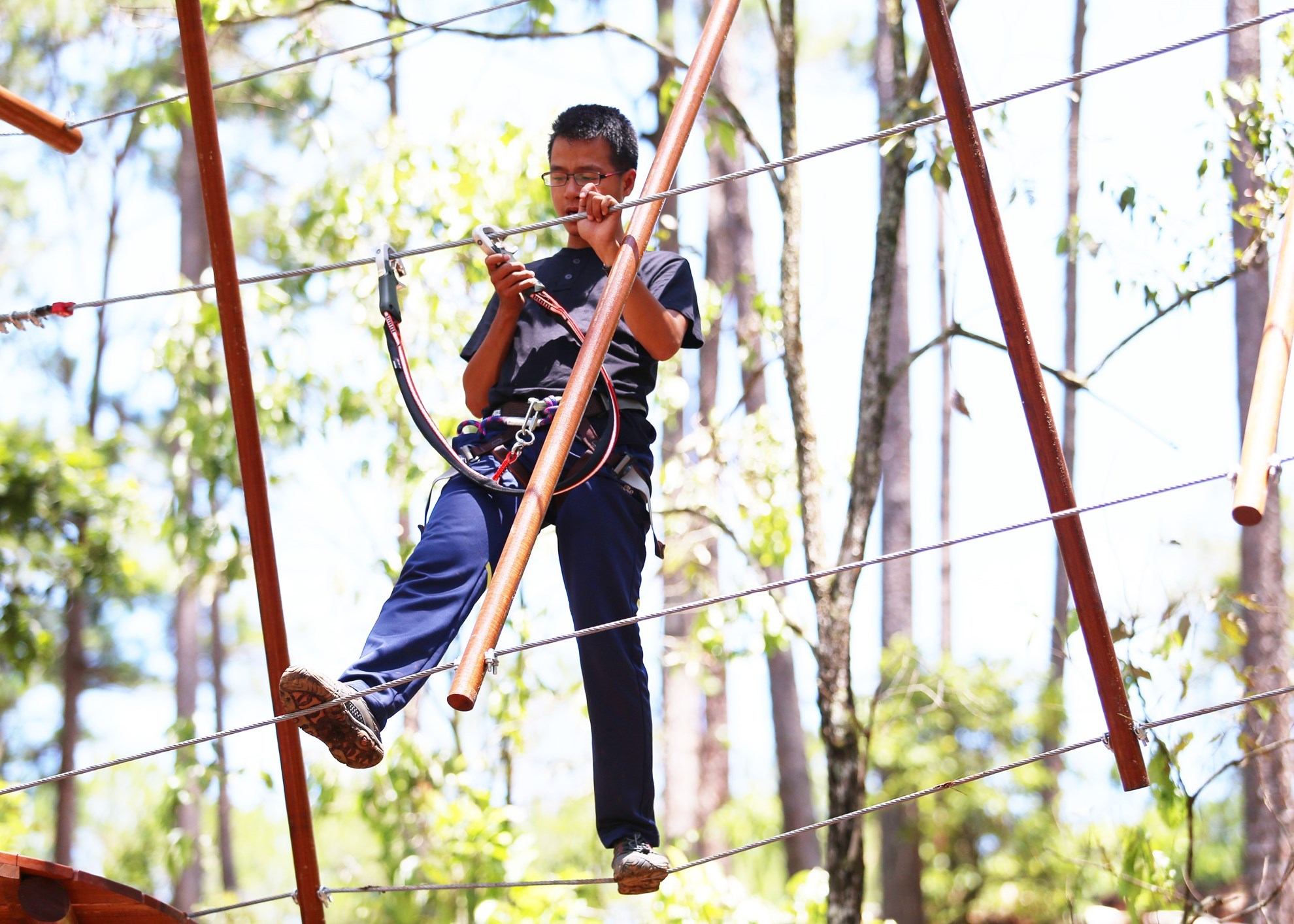 Thử thách bản thân tại Datanla High Rope Course với trò đu dây zipline thú vị 11