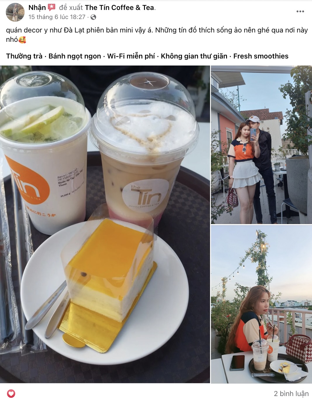 Sống ảo tại The Tín Coffee Tea, quán cà phê Bình Dương view đẹp nức tiếng 10