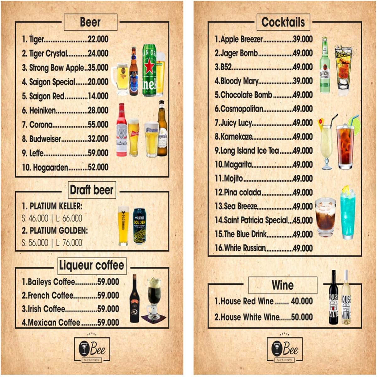 Bee Beer Cocktail địa điểm chill bậc nhất dành cho giới trẻ 10