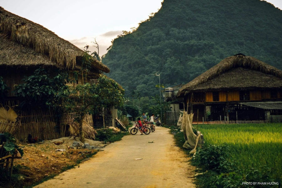 Làng quê Hà Giang yên bình vào mỗi buổi chiều trên cao nguyên đá 8