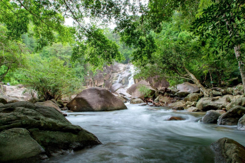 Thác Bà Tánh Linh, vẻ đẹp nguyên sơ của núi rừng Bình Thuận 2