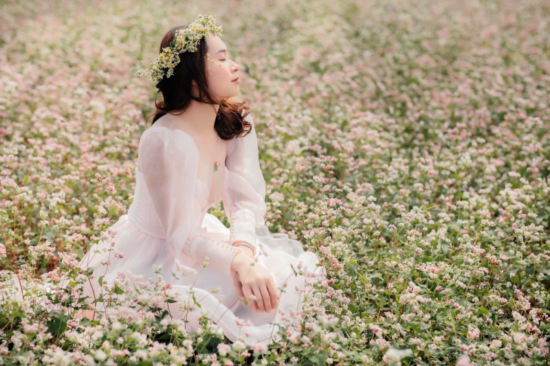 Lạc lối giữa vườn hoa tam giác mạch Đà Lạt đẹp mê hồn 7