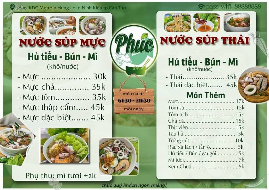 Hé lộ quán Hủ tiếu mực Phúc ăn là ghiền ở Cần Thơ 5