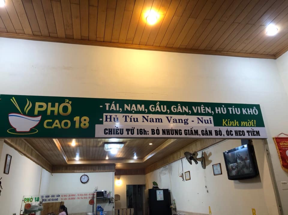 Phở cao 18 với hương vị thơm ngon khiến bao thực khách thương nhớ 3