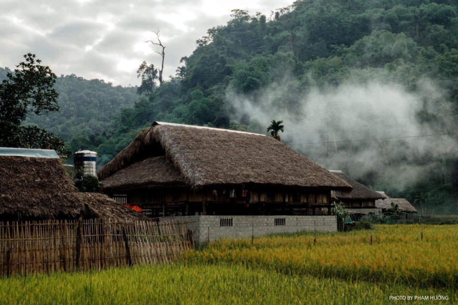 Làng quê Hà Giang yên bình vào mỗi buổi chiều trên cao nguyên đá 6