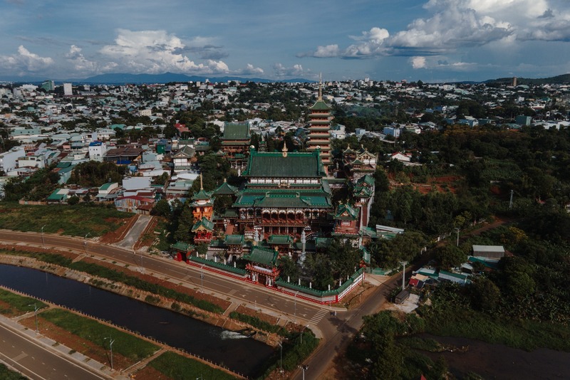 Vãn cảnh Chùa Minh Thành, không gian kiến trúc ấn tượng tại Gia Lai 2