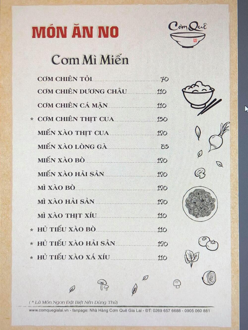 Đến nhà hàng Cơm Quê Gia Lai và trải nghiệm nét ẩm thực dân dã 6