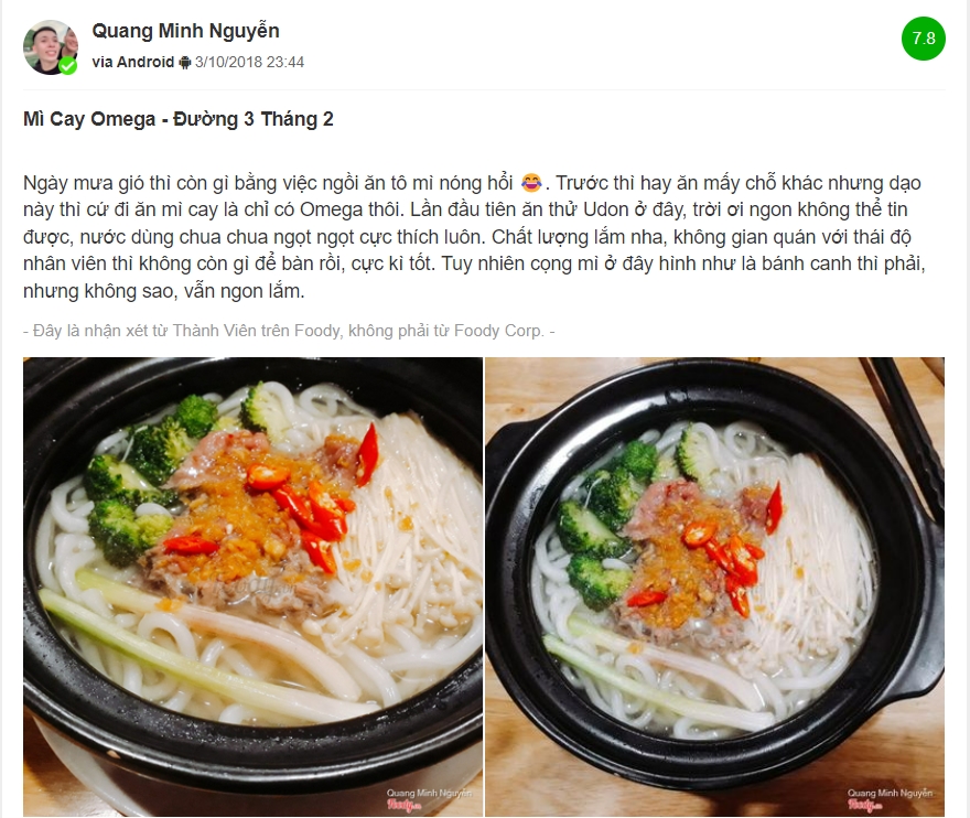 Săn lùng chuỗi Mì cay Omega Cần Thơ khuynh đảo giới trẻ 15