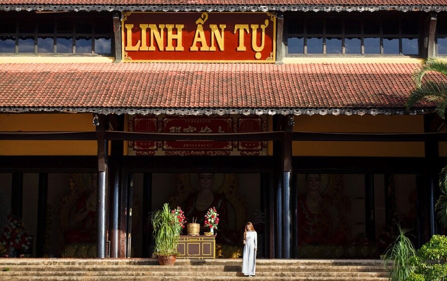 Chùa Linh Ẩn nơi an tọa của tượng quan âm lớn nhất Đà lạt 8