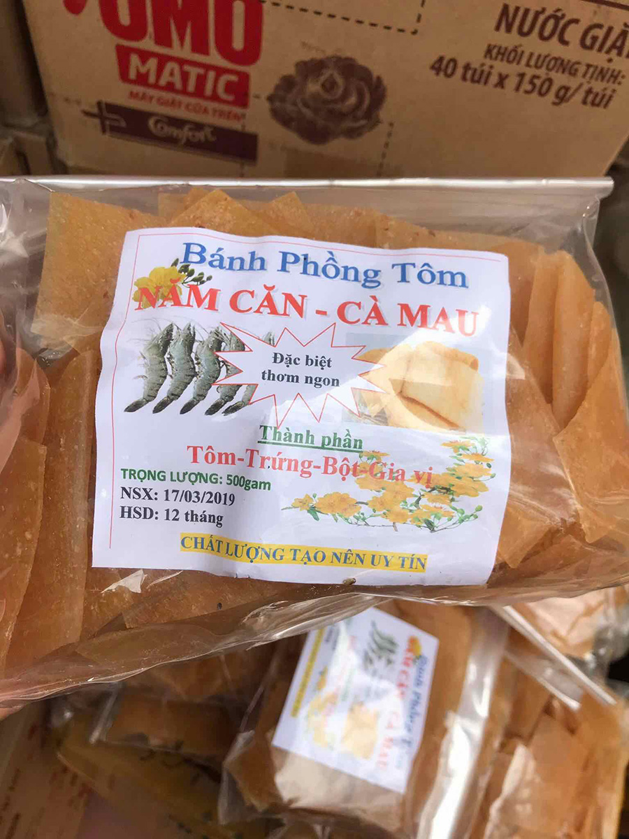 Bánh phồng tôm Năm Căn, đặc sản đậm đà hương vị biển 10