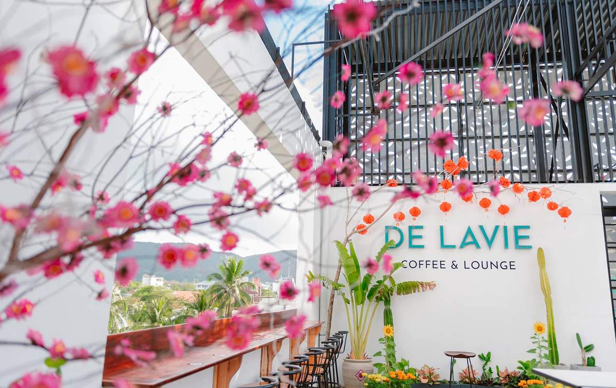 De Lavie Coffee Lounge Côn Đảo với không gian sân thượng đẹp mê hồn 5