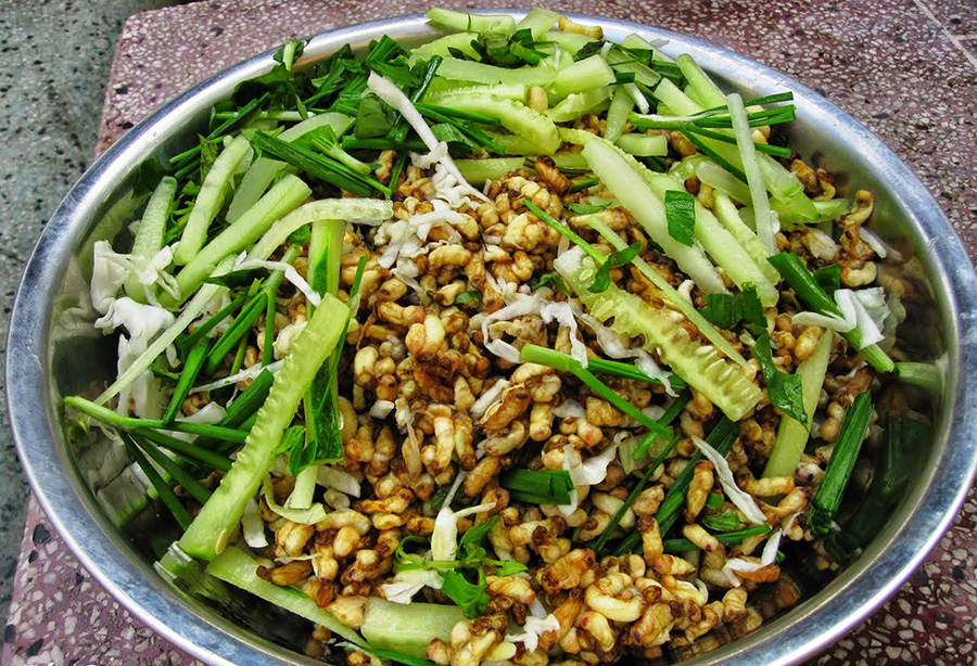 Gỏi nhộng ong rừng U Minh, đặc sản quý hiếm ở miệt rừng tràm 6