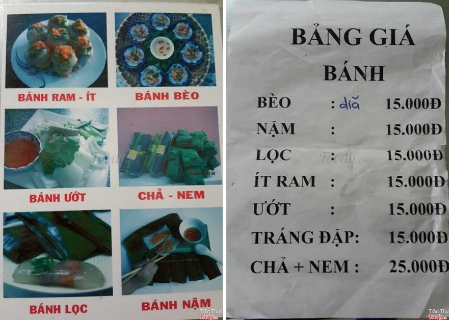 Ghé ăn bánh nậm lọc quán Bà Bé nổi tiếng ở Đà Nẵng 2