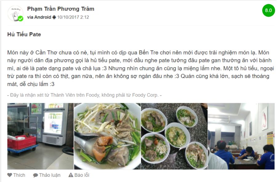 Hủ Tiếu Pate độc lạ, ngon ngất ngây tại xứ sở dừa 6
