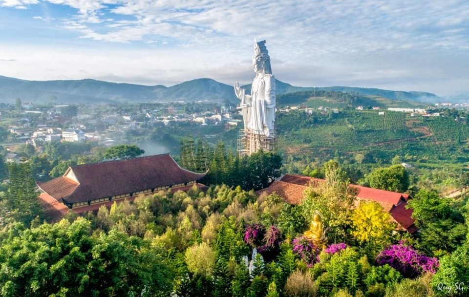 Chùa Linh Ẩn nơi an tọa của tượng quan âm lớn nhất Đà lạt 2