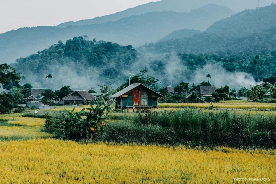 Làng quê Hà Giang yên bình vào mỗi buổi chiều trên cao nguyên đá 2