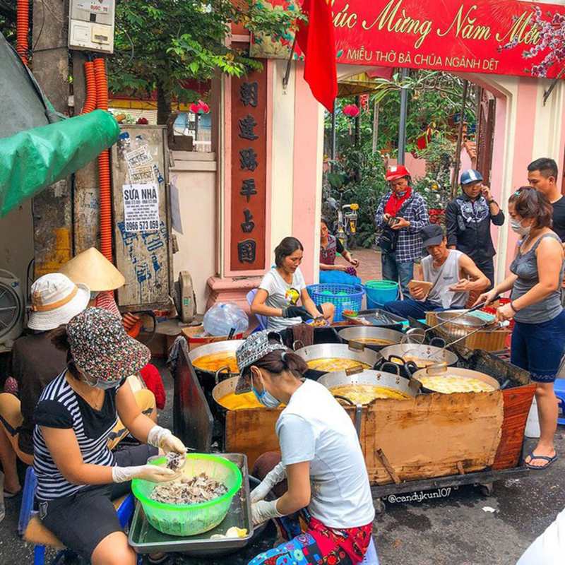 Những hàng bánh rán Hà Nội ngon bạn nên ghé đến 8