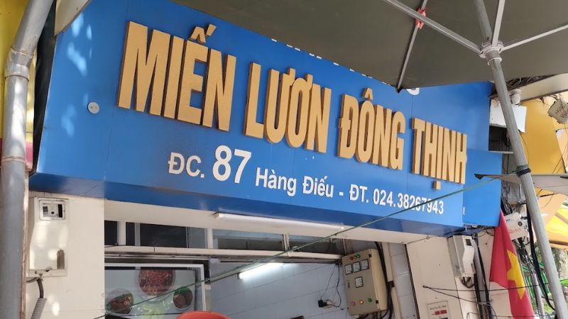 Miến lươn Đông Thịnh nhà hàng Michelin chuyên menu món lươn 2