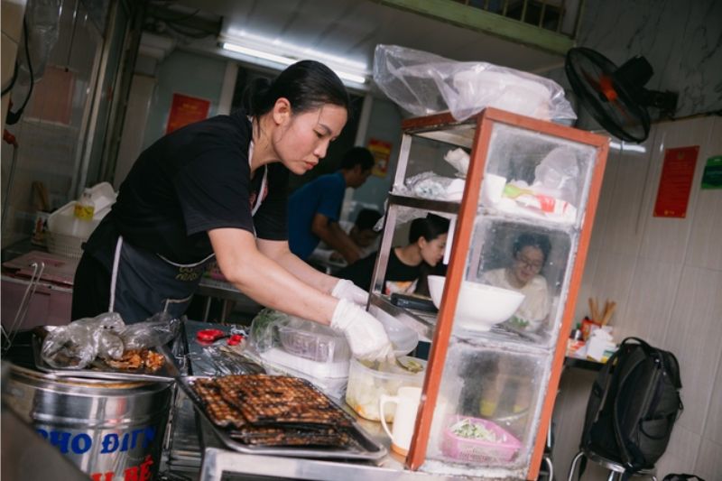 Quán Bún chả chan mang hương vị độc đáo ghi danh vào Bib Gourmand 7