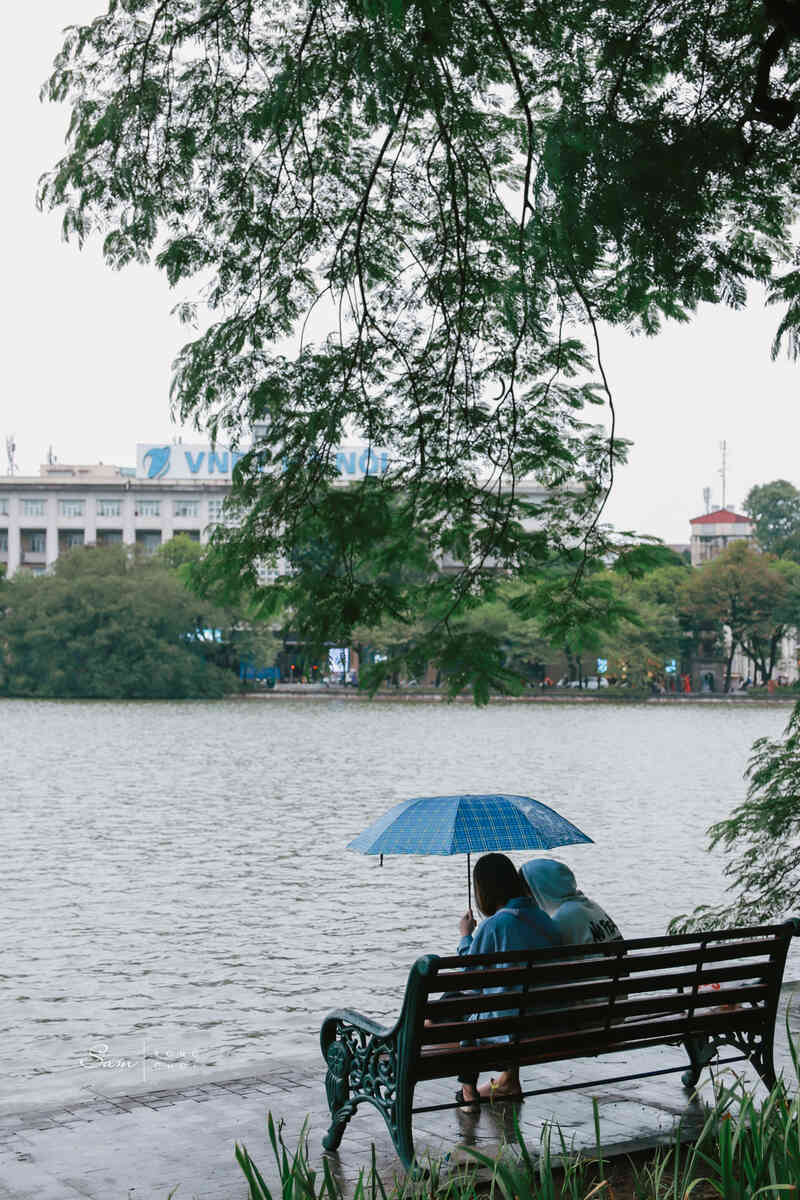 Hà Nội sau cơn mưa, vẻ đẹp dịu dàng tươi mới 6