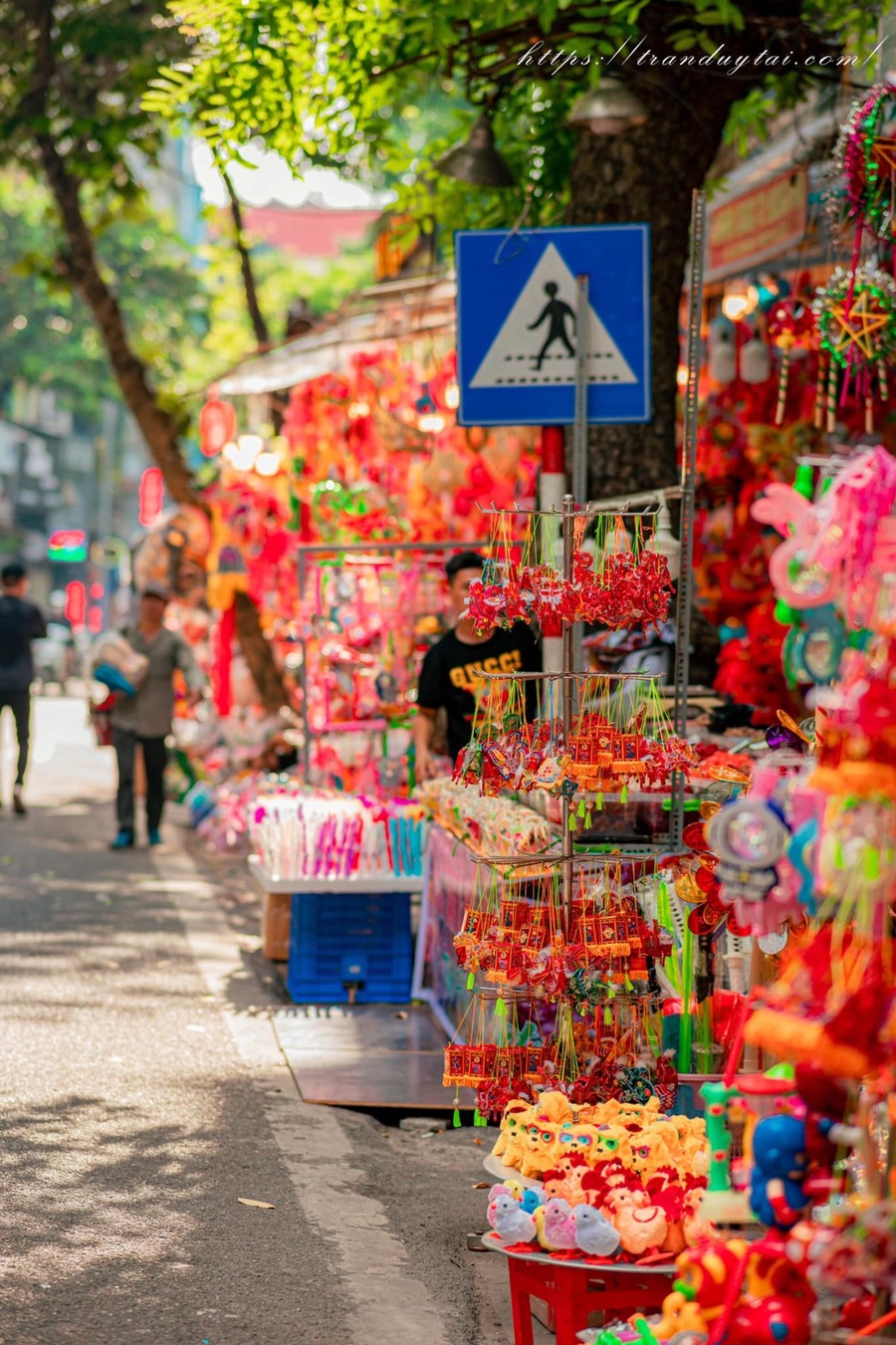 Check-in Phố Hàng Mã dịp trung thu, không gian rực rỡ sắc màu 6