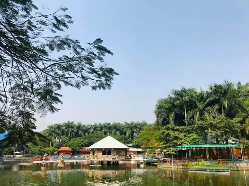 Vi vu Khu du lịch Cánh Buồm Xanh Park thư giãn cuối tuần 2